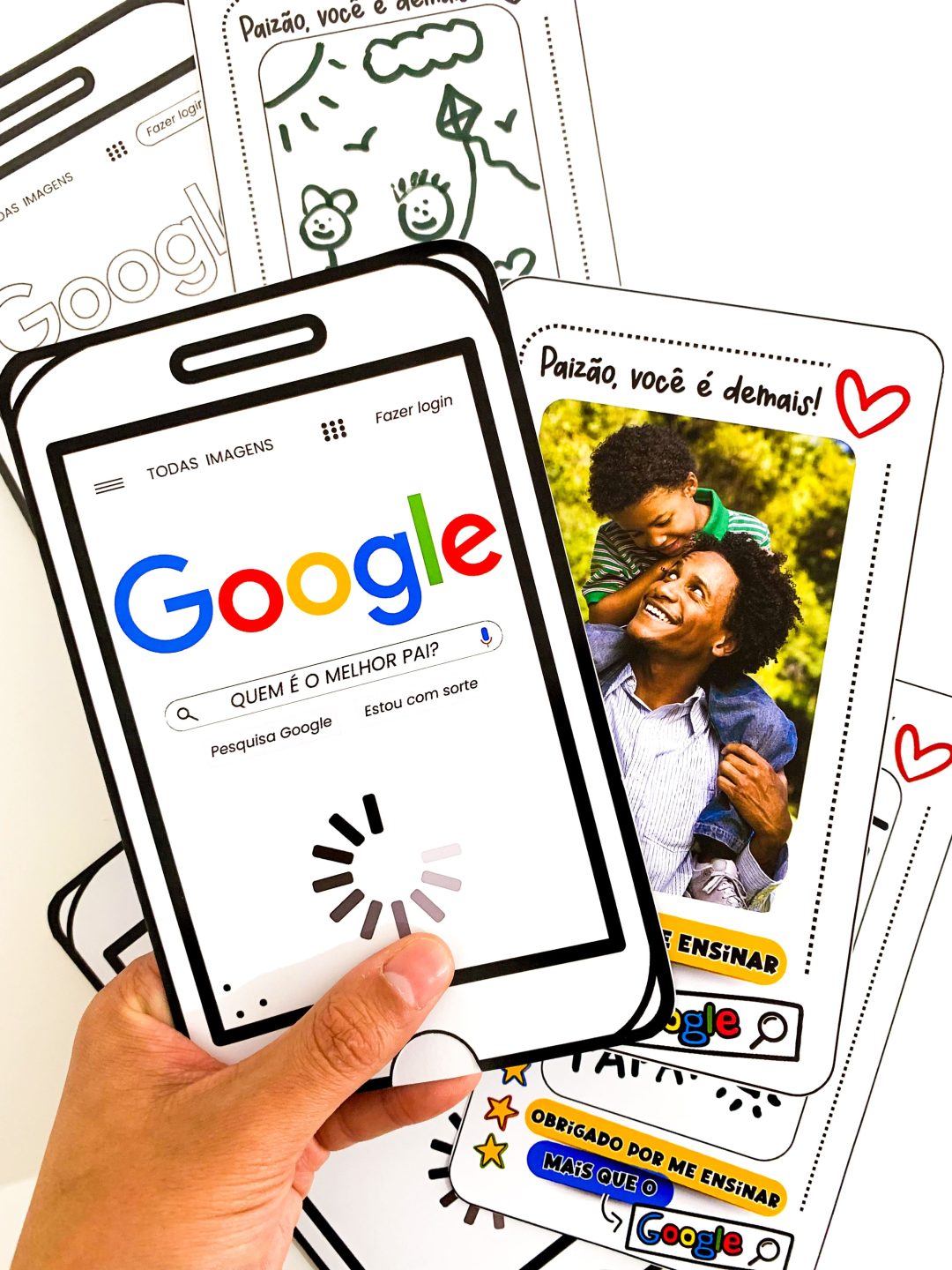 Cartão Dia dos Pais - Google