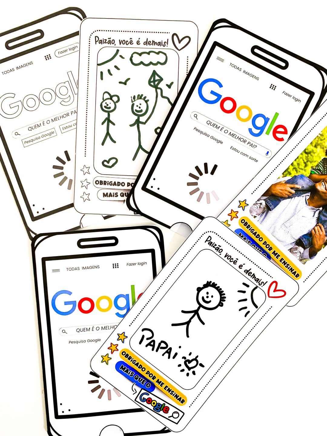 Cartão Dia dos Pais - Google - Imagem 7
