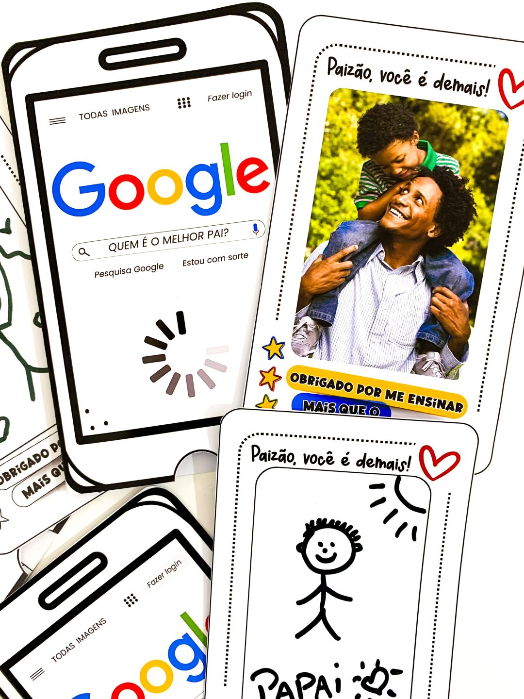 Cartão Dia dos Pais - Google - Imagem 8