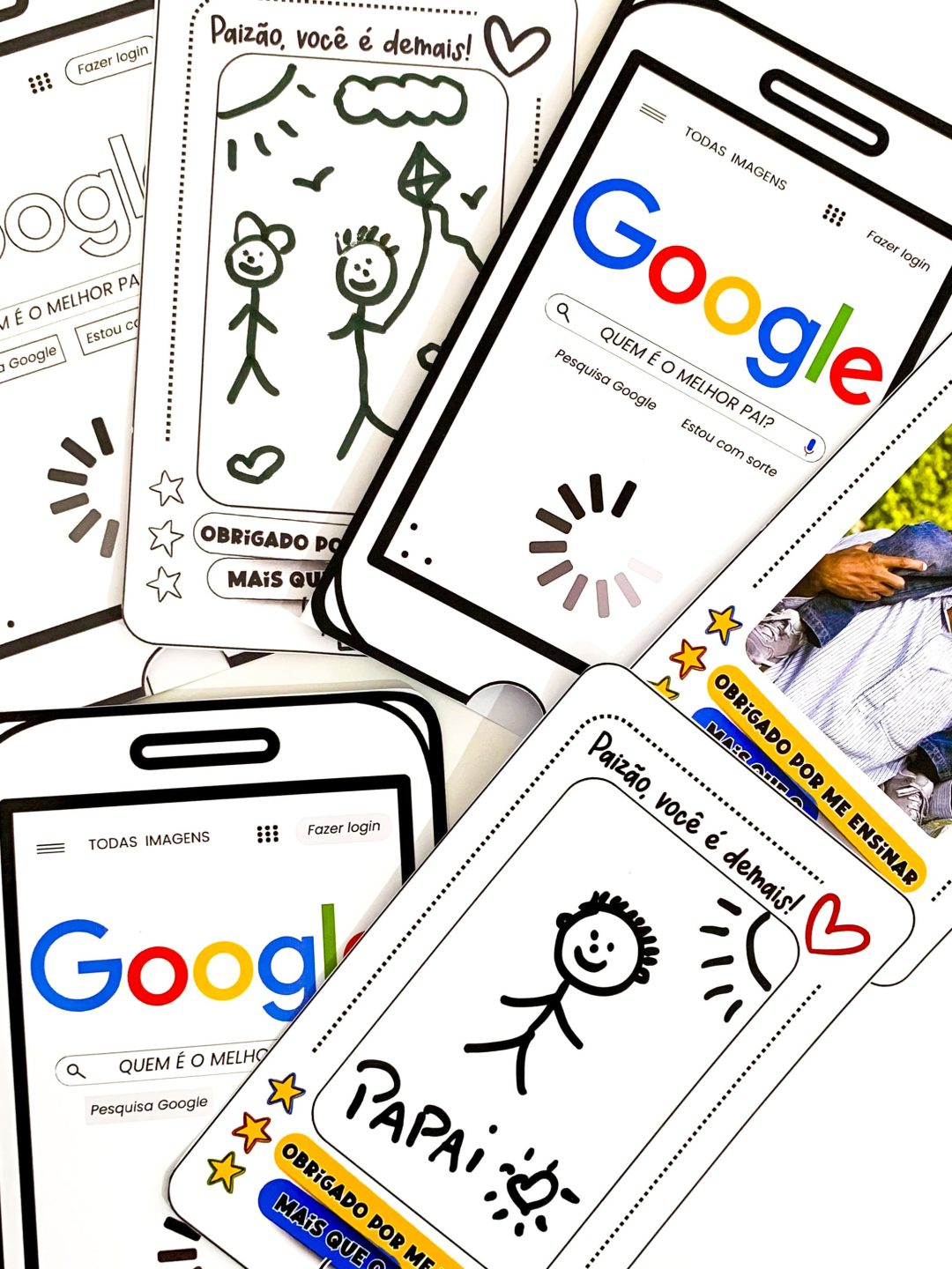 Cartão Dia dos Pais - Google - Imagem 10