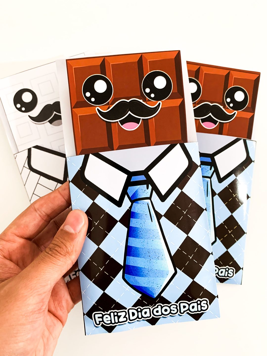 Cartão Dia dos Pais - Chocolate - Imagem 2