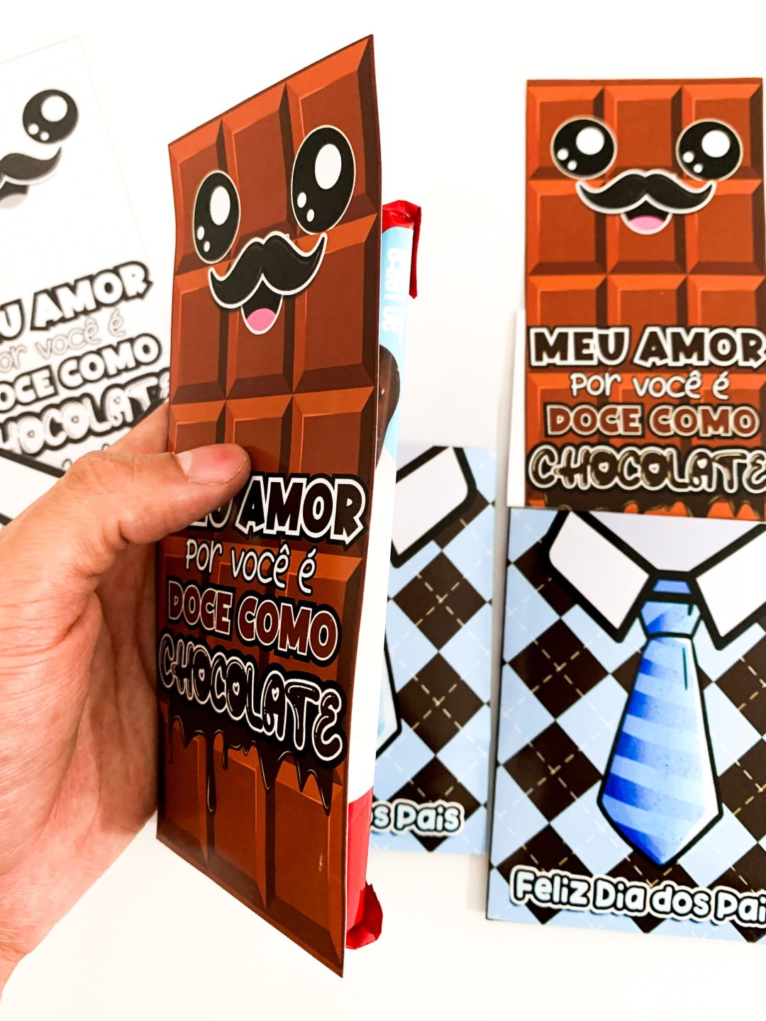 Cartão Dia dos Pais - Chocolate - Imagem 5