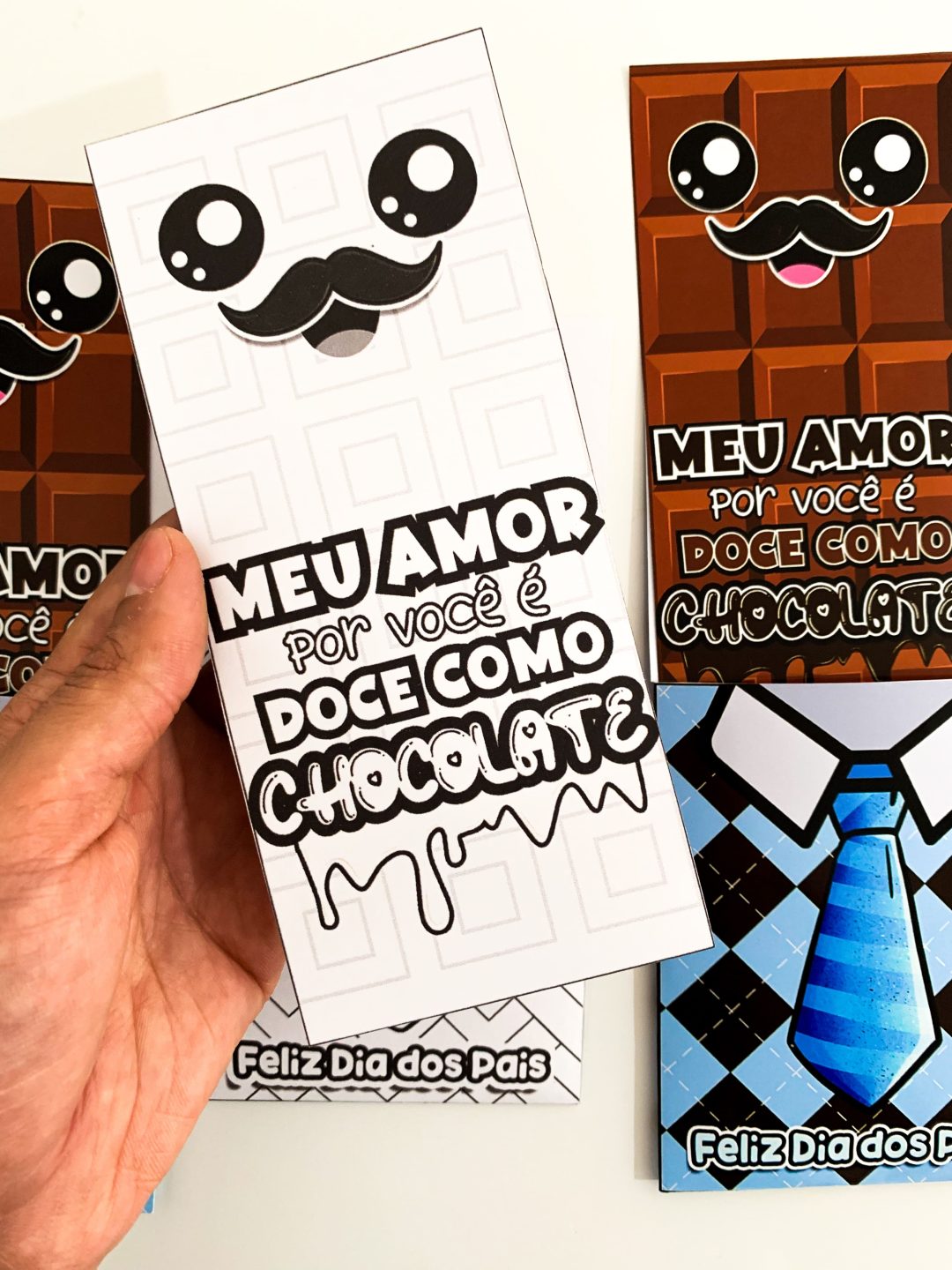 Cartão Dia dos Pais - Chocolate - Imagem 9