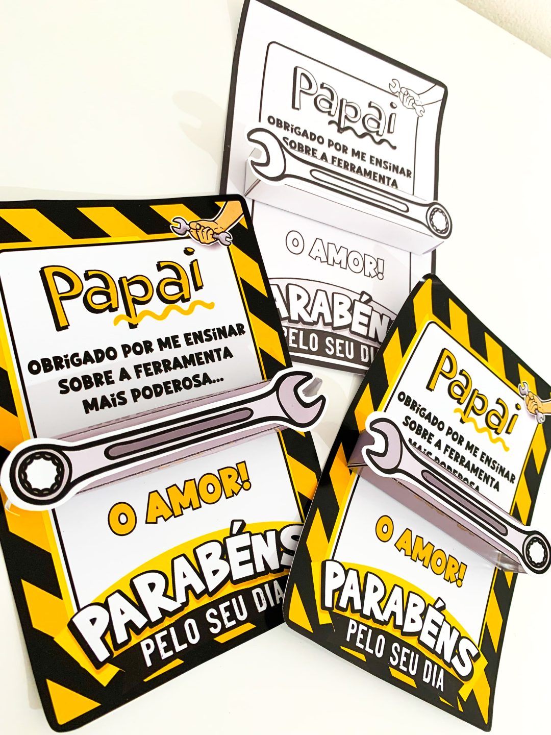Cartão Dia dos Pais - Ferramentas - Imagem 2