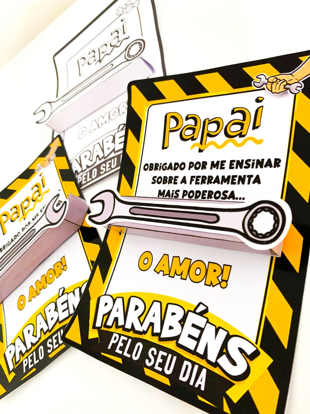 Cartão Dia dos Pais - Ferramentas - Imagem 4