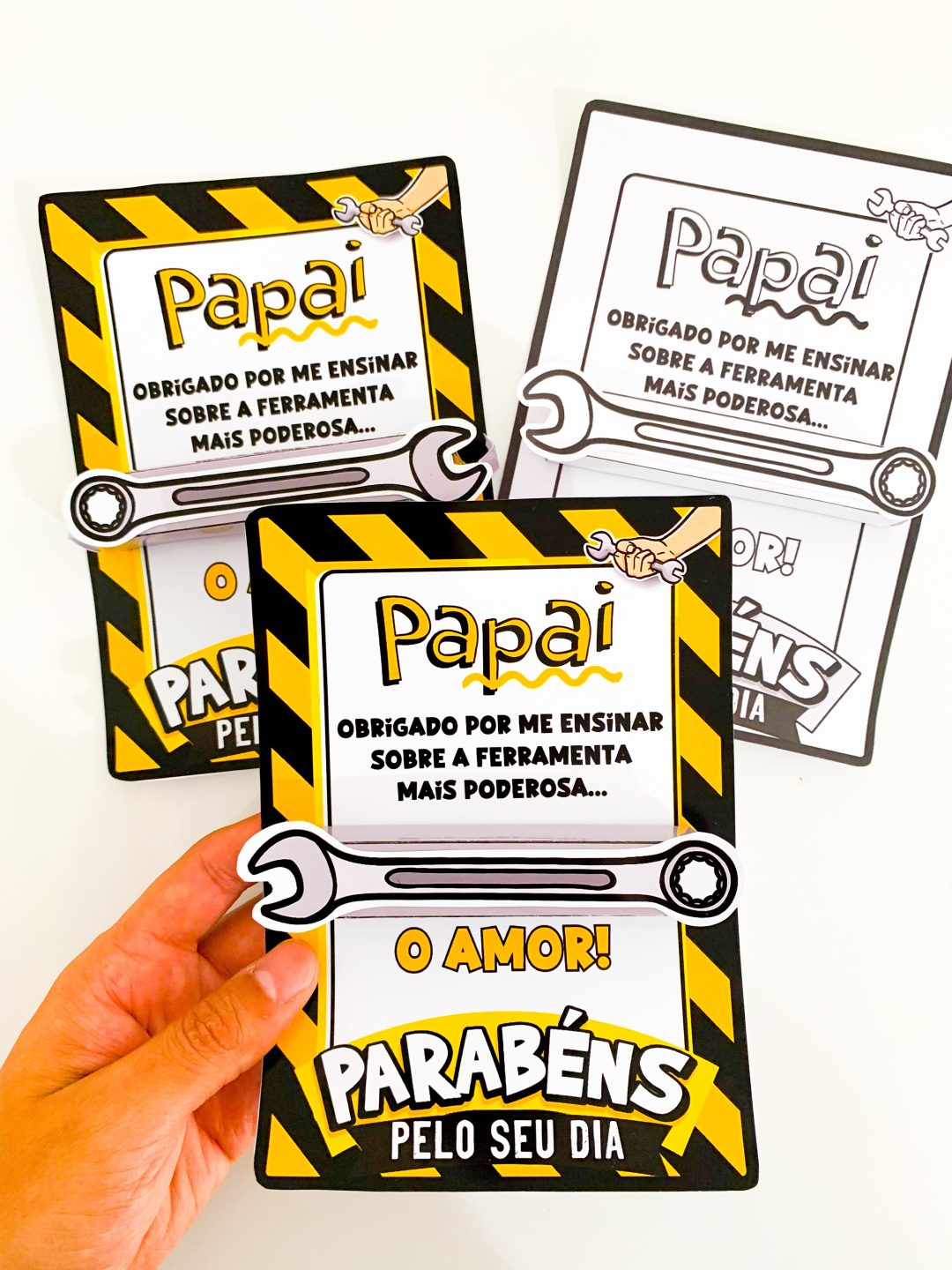 Cartão Dia dos Pais - Ferramentas - Imagem 5