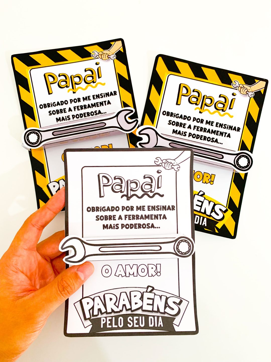 Cartão Dia dos Pais - Ferramentas - Imagem 6