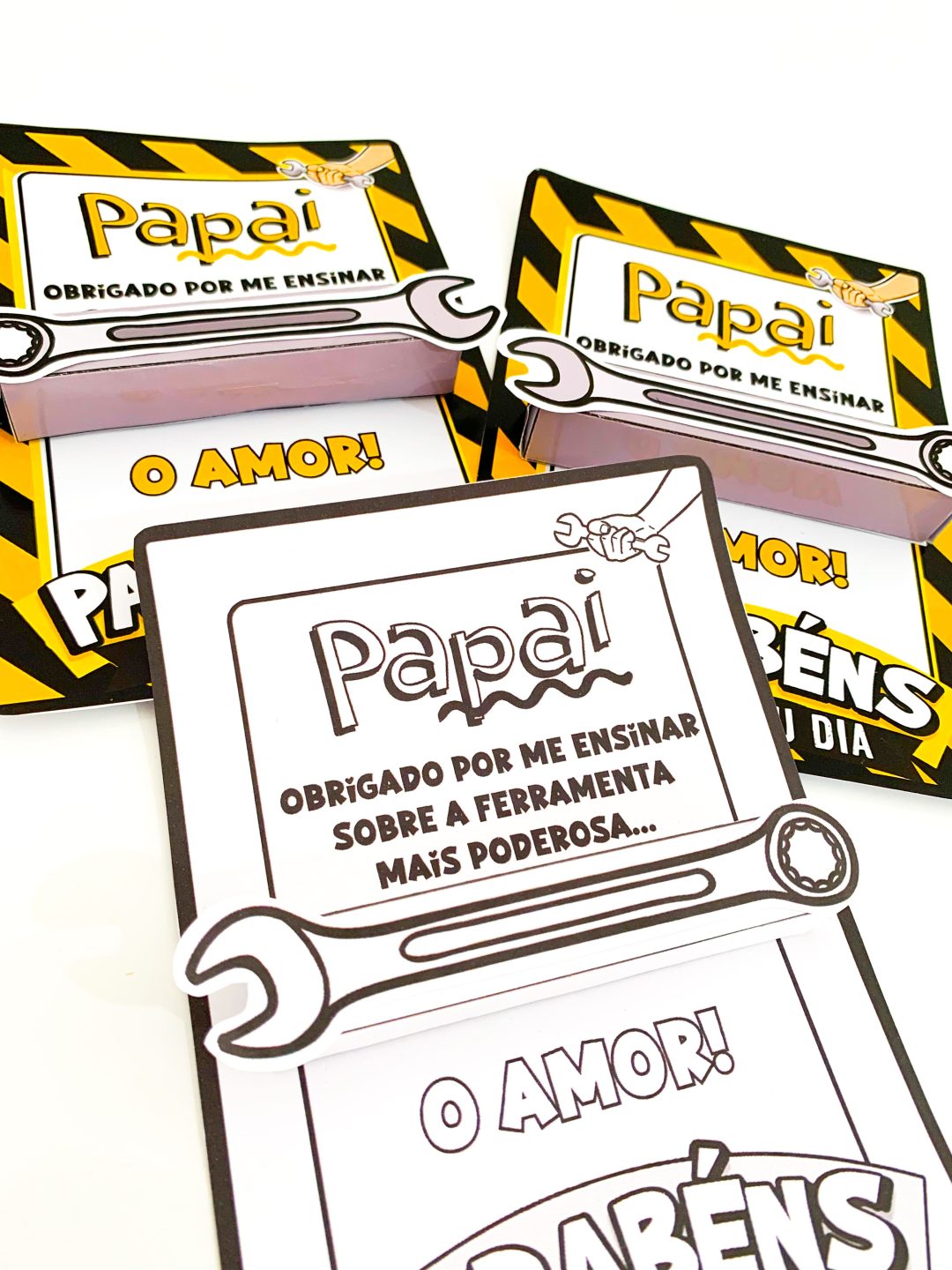 Cartão Dia dos Pais - Ferramentas - Imagem 7