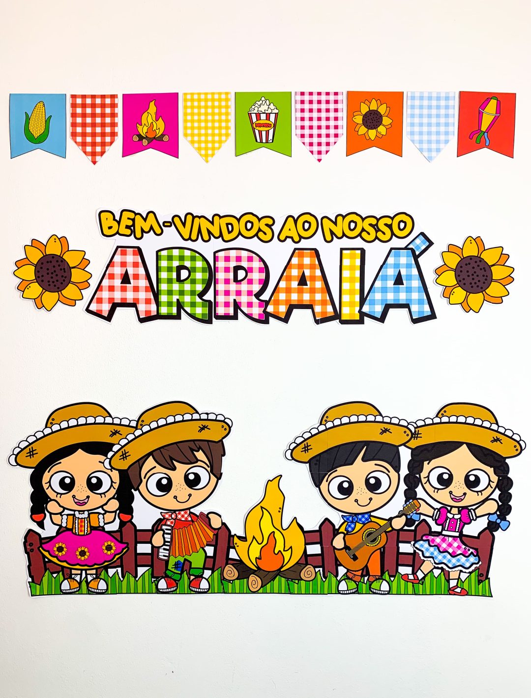 Painel Arraiá - Festa Junina