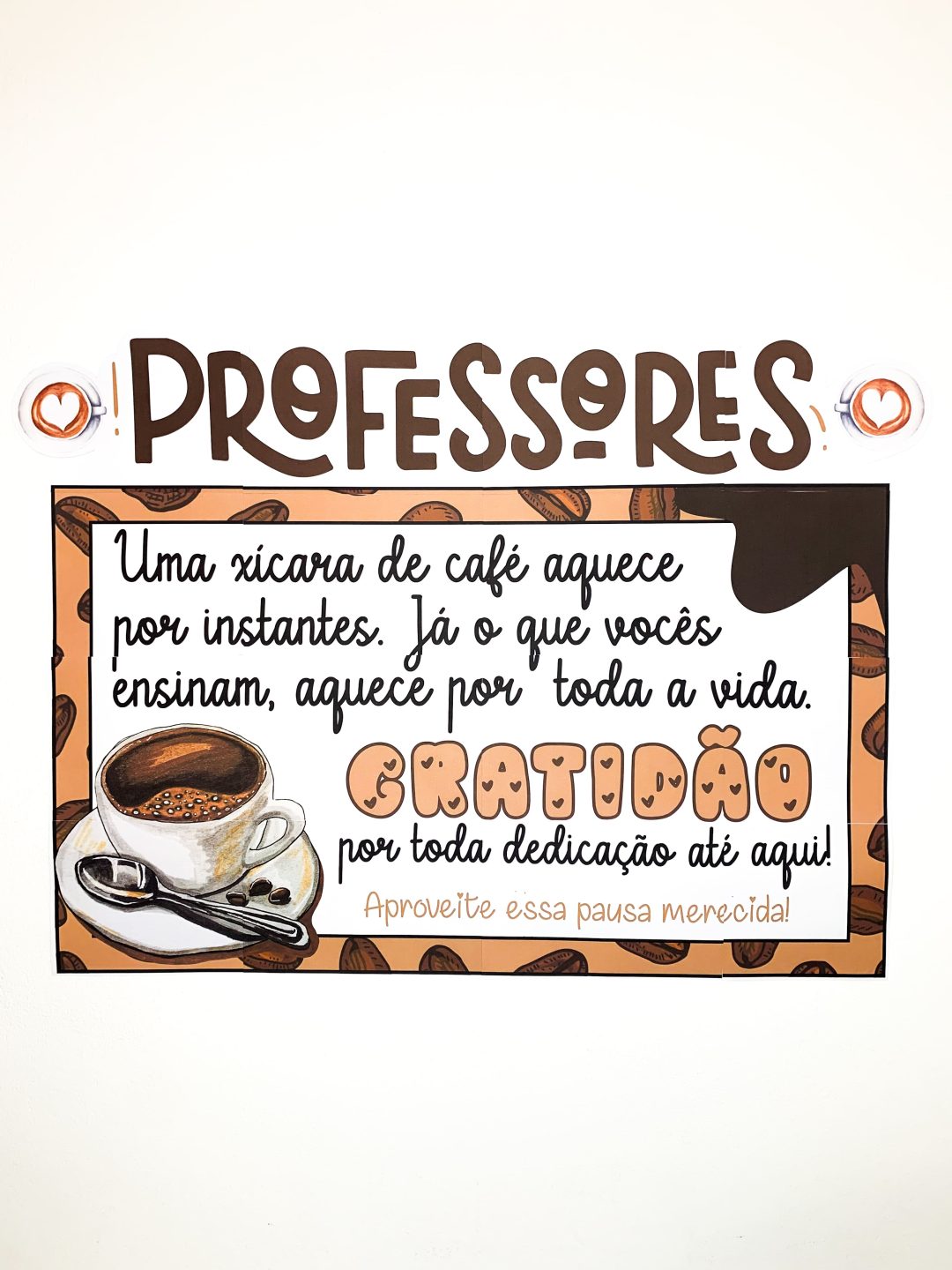 Painel Recesso Professores - Imagem 2