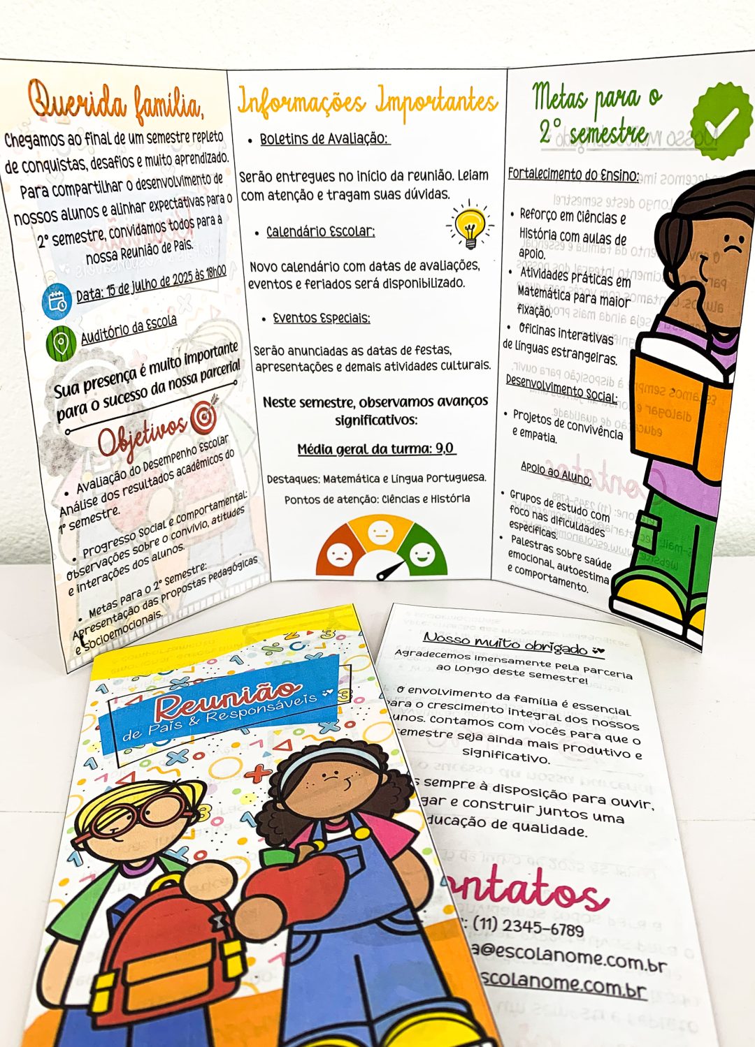 Folder Reunião de Pais - Imagem 3