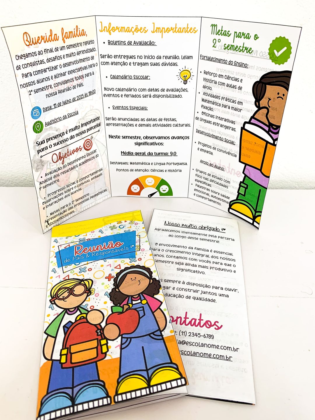 Folder Reunião de Pais - Imagem 4