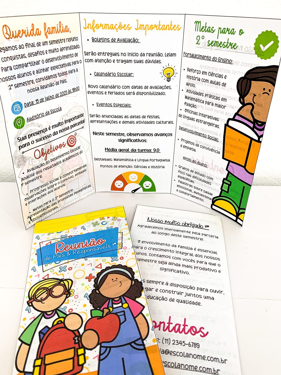 Folder Reunião de Pais - Imagem 5