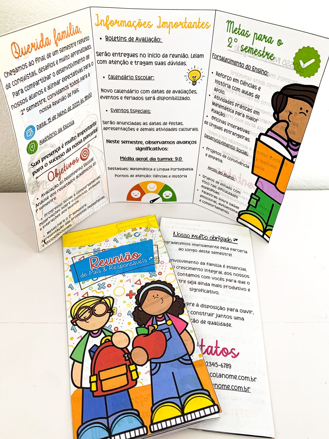 Folder Reunião de Pais - Imagem 6