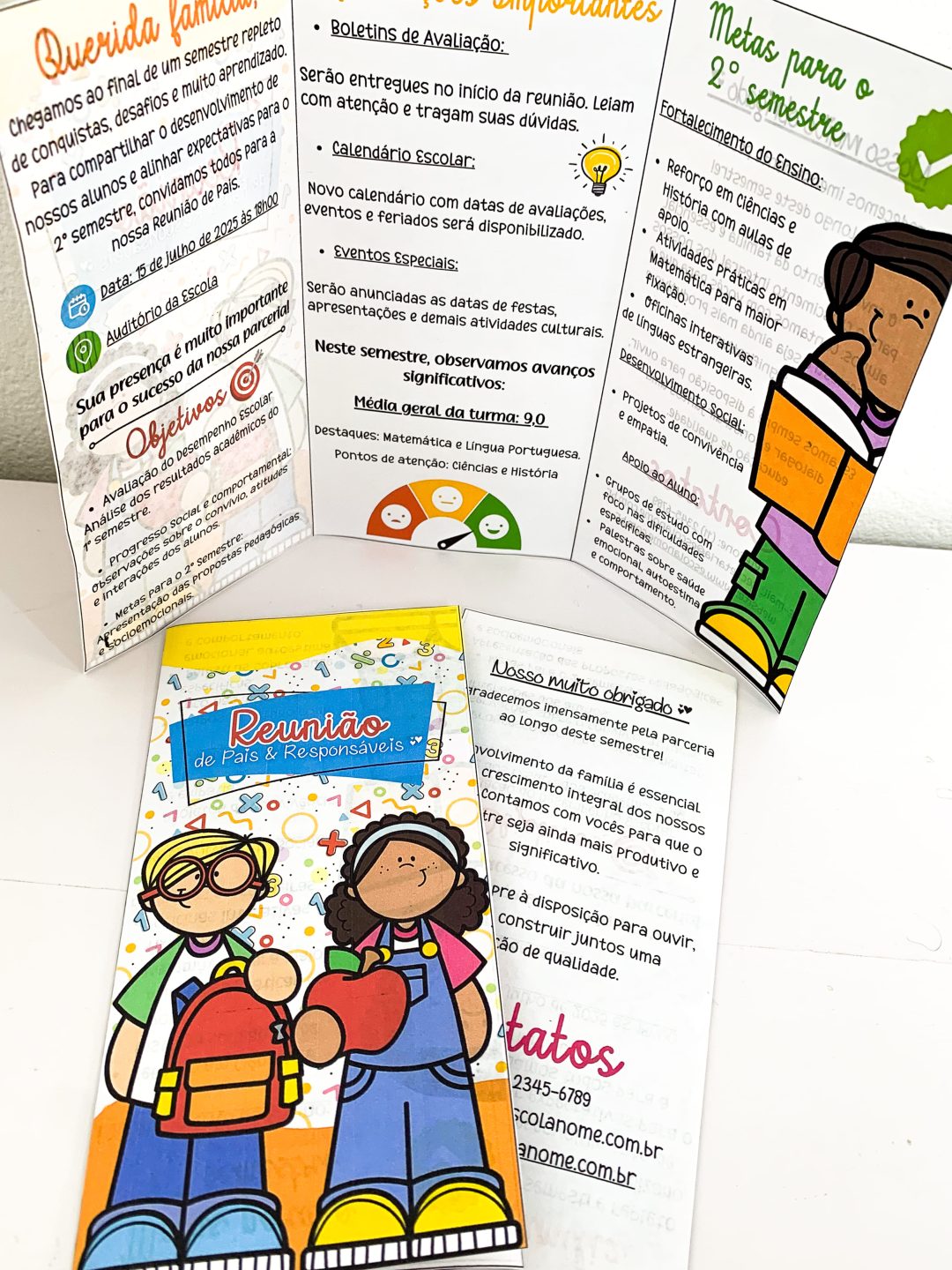 Folder Reunião de Pais - Imagem 7