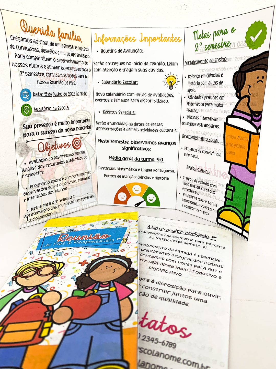Folder Reunião de Pais - Imagem 9