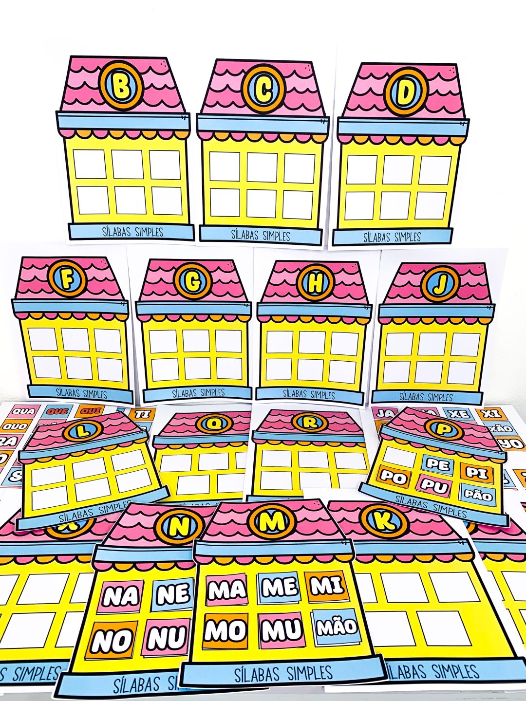 Casinhas das Sílabas Simples - Imagem 11