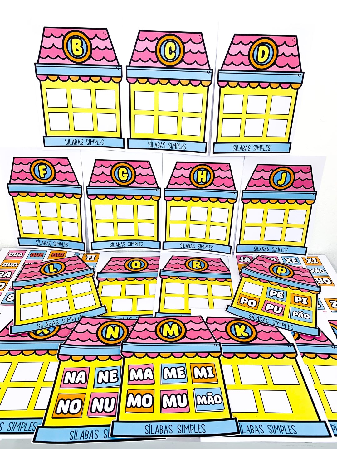Casinhas das Sílabas Simples - Imagem 12
