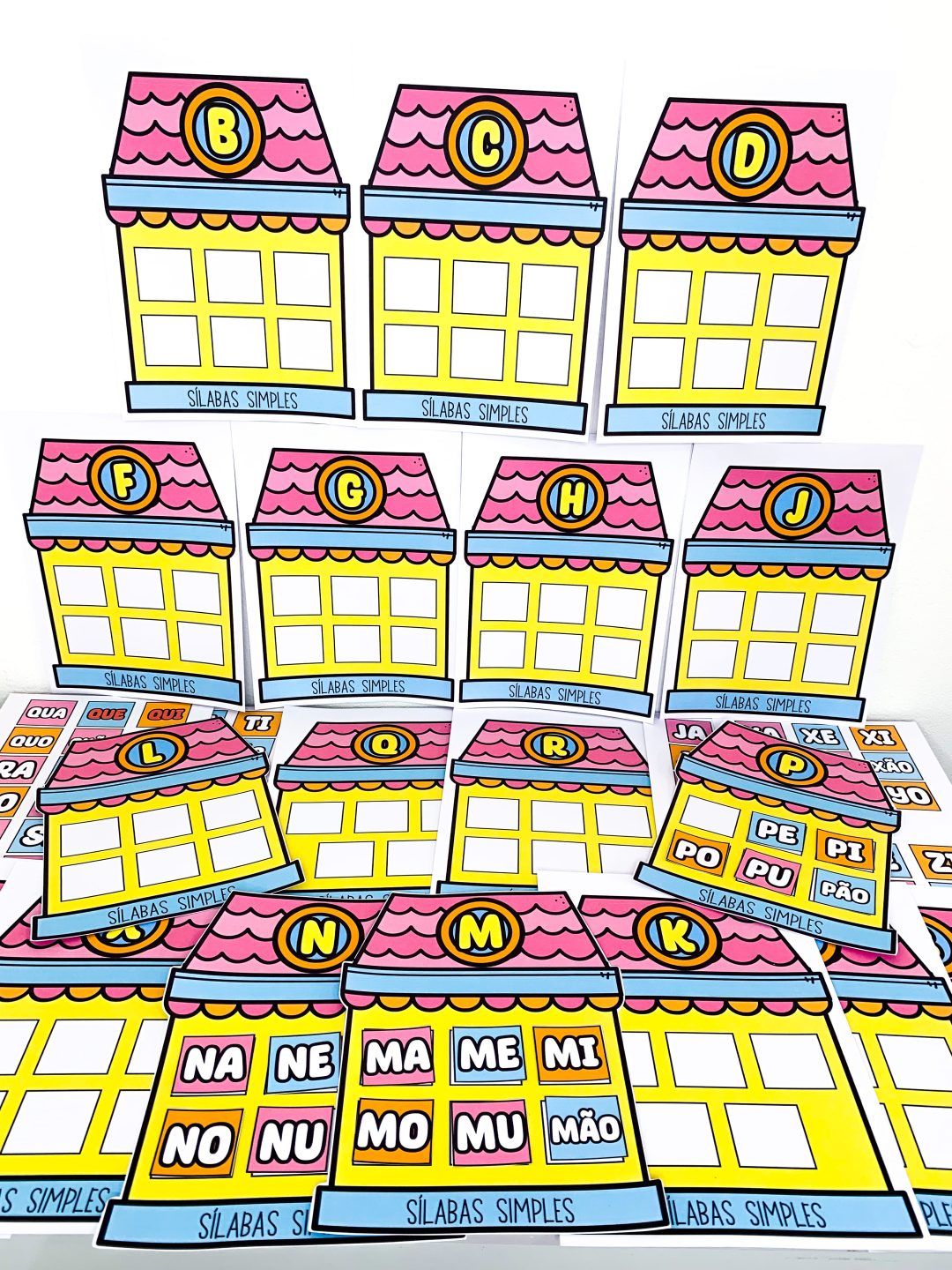 Casinhas das Sílabas Simples - Imagem 2