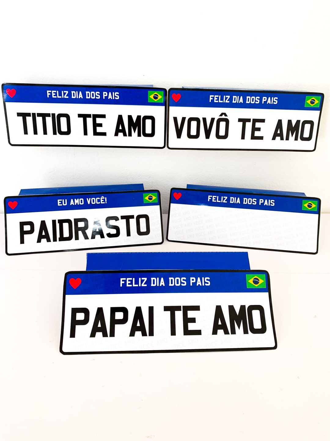 Caixa Placa Dia dos Pais