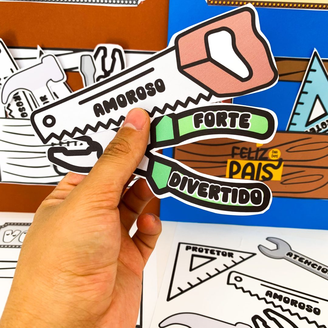 Cartão Interativo Dia dos Pais