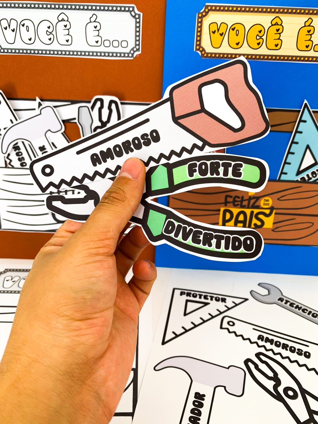 Cartão Interativo Dia dos Pais