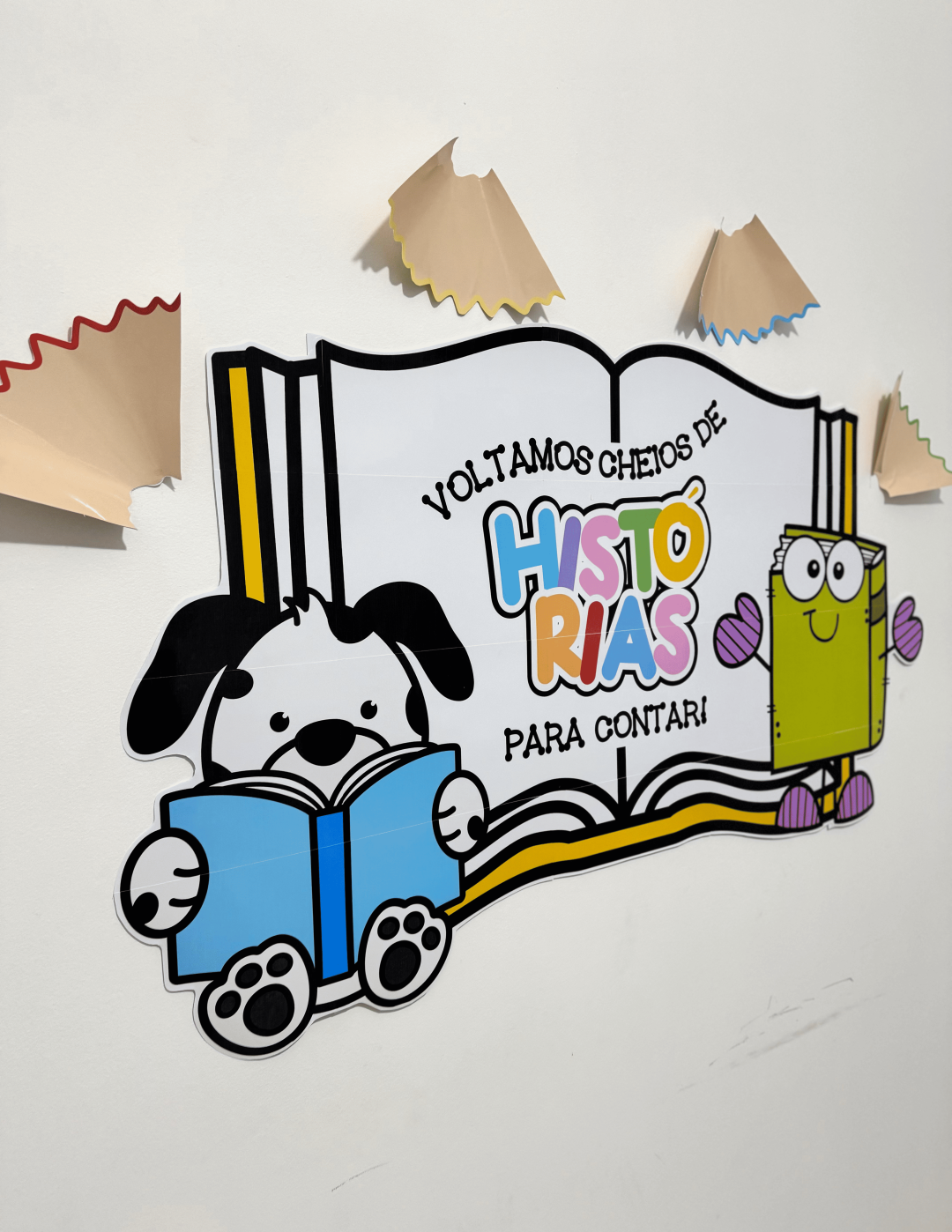 Painel Volta às Aulas - Livro - Imagem 2