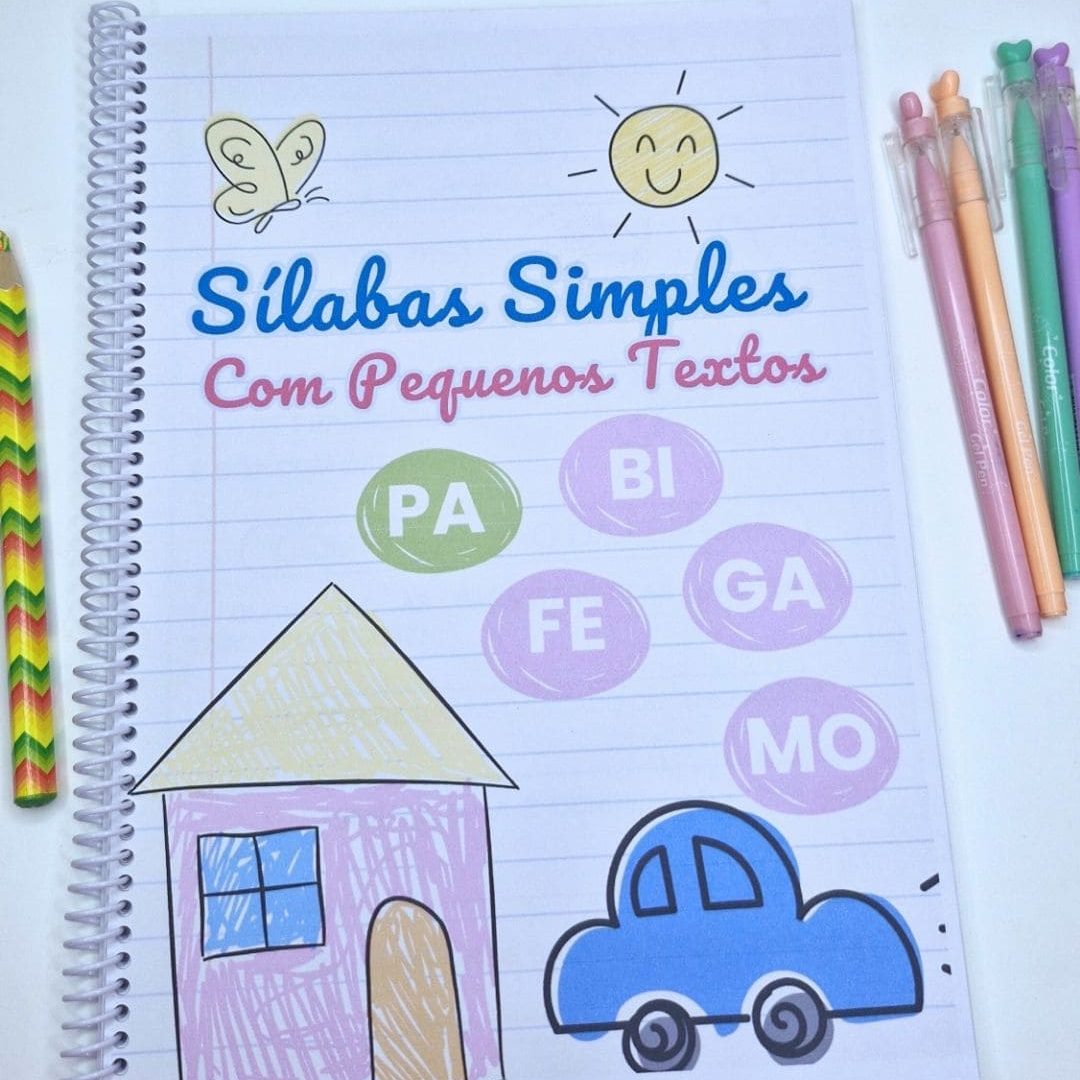 Apostila Atividades Sílabas Simples