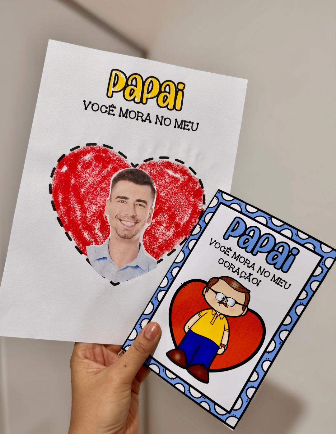 Kit Dia dos Pais - Você Mora no Meu Coração - Imagem 9