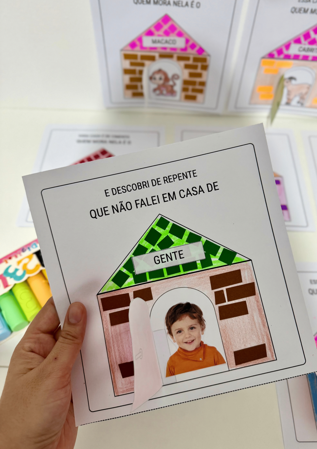 Atividades Artes "A Casa e o Seu Dono" - Imagem 9