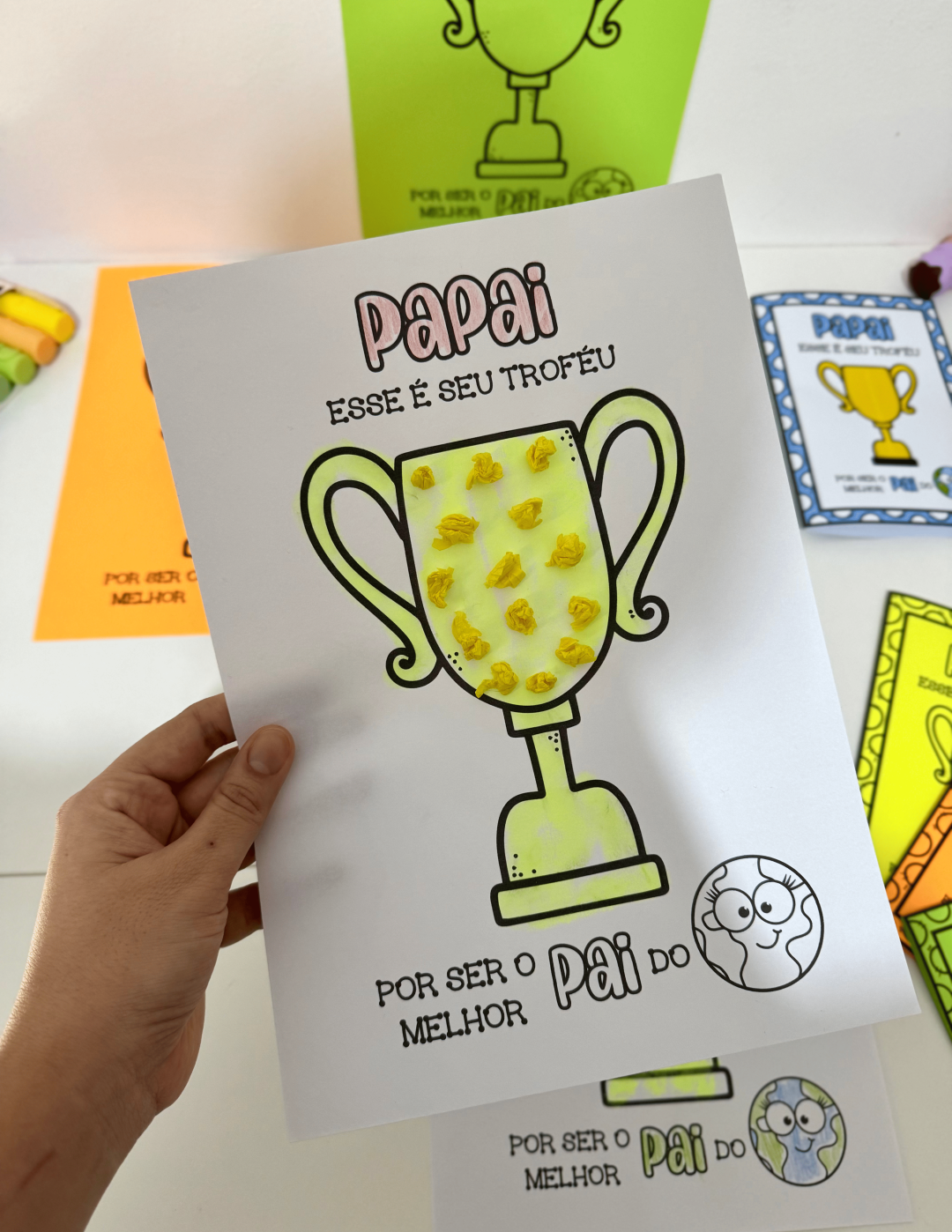 Kit Dia dos Pais - Troféu - Imagem 2