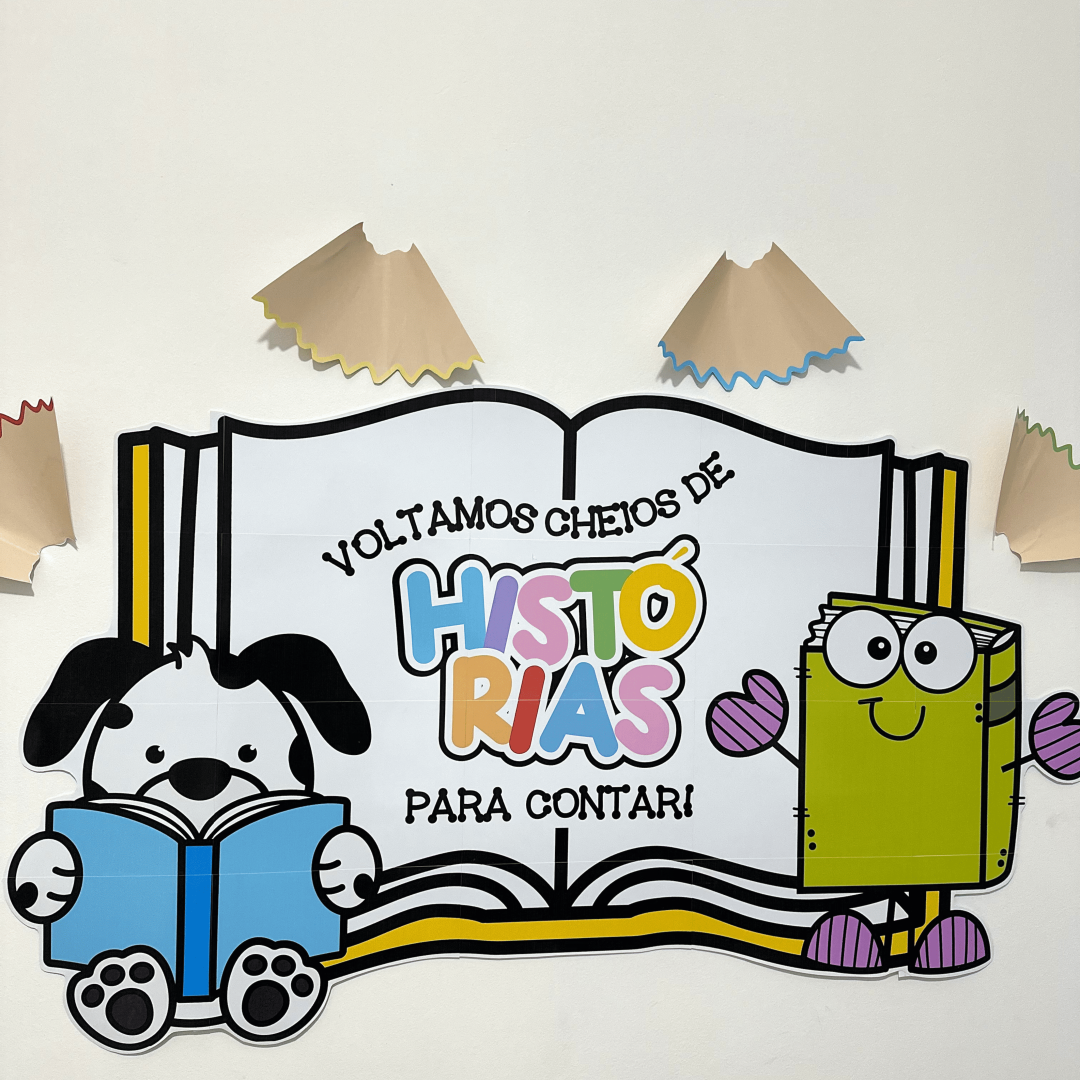 Painel Volta às Aulas - Livro