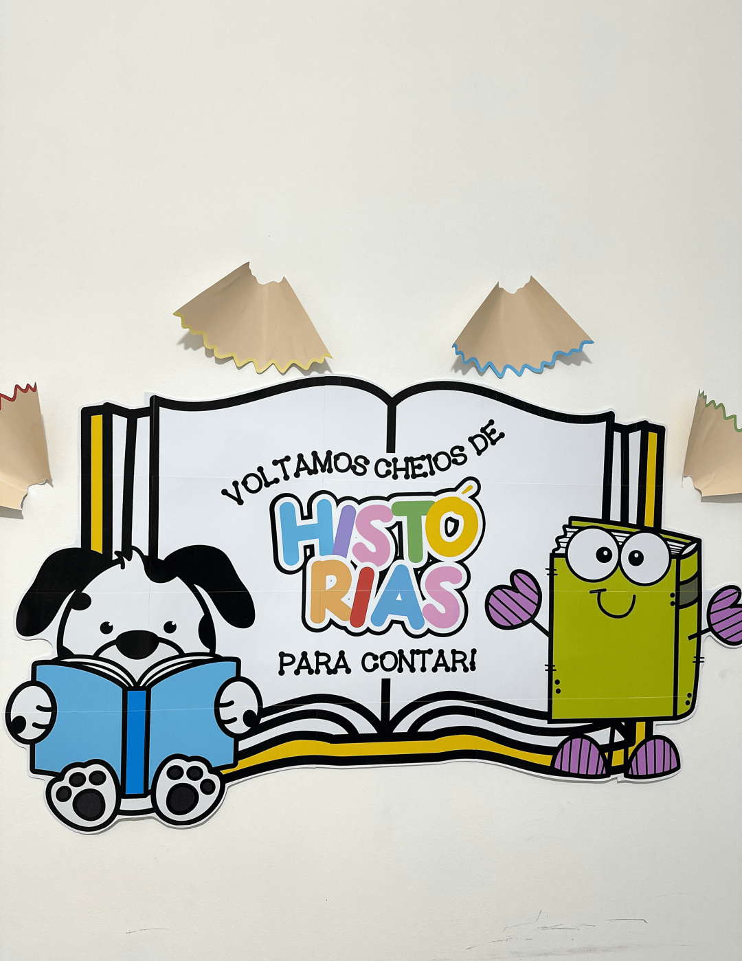 Painel Volta às Aulas - Livro