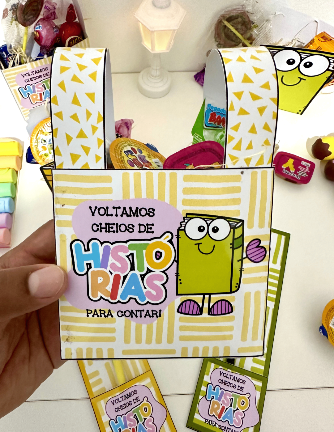 Kit Lembrancinhas Volta às Aulas - Livro - Imagem 3