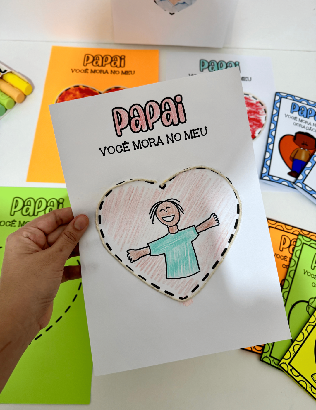 Kit Dia dos Pais - Você Mora no Meu Coração - Imagem 7