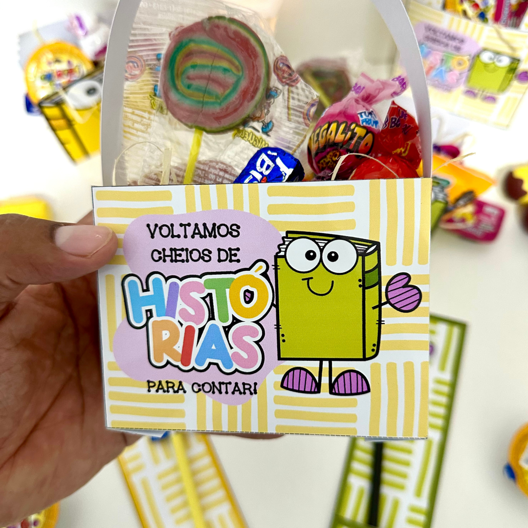 Kit Lembrancinhas Volta às Aulas - Livro