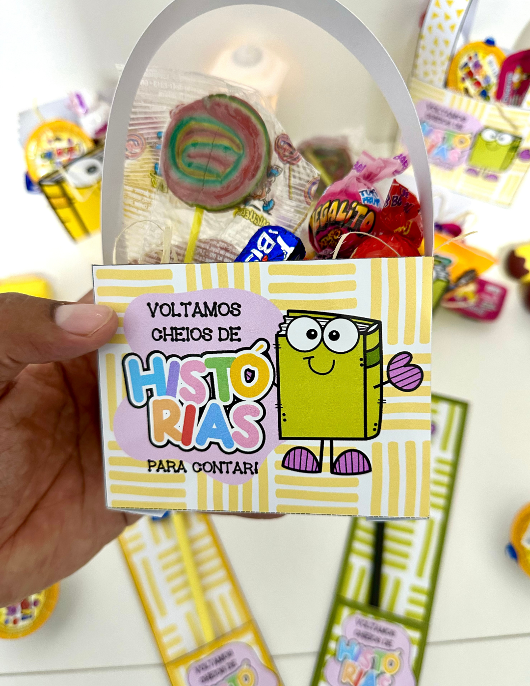 Kit Lembrancinhas Volta às Aulas - Livro