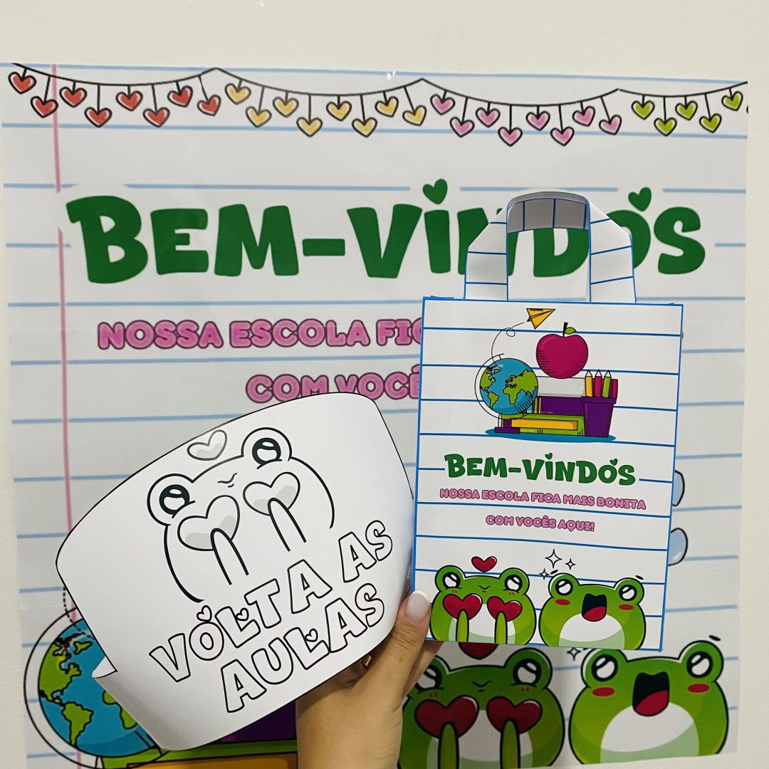 Painel + Lembrancinhas Volta às Aulas