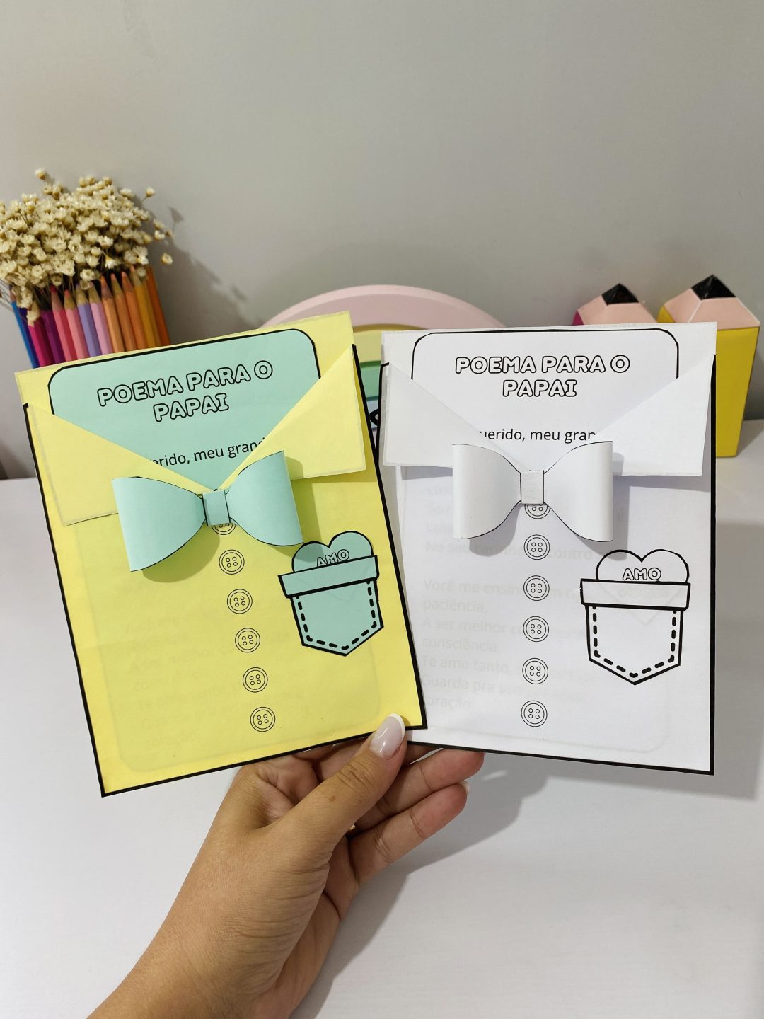 Cartão Interativo "Poema para o Papai" - Imagem 6