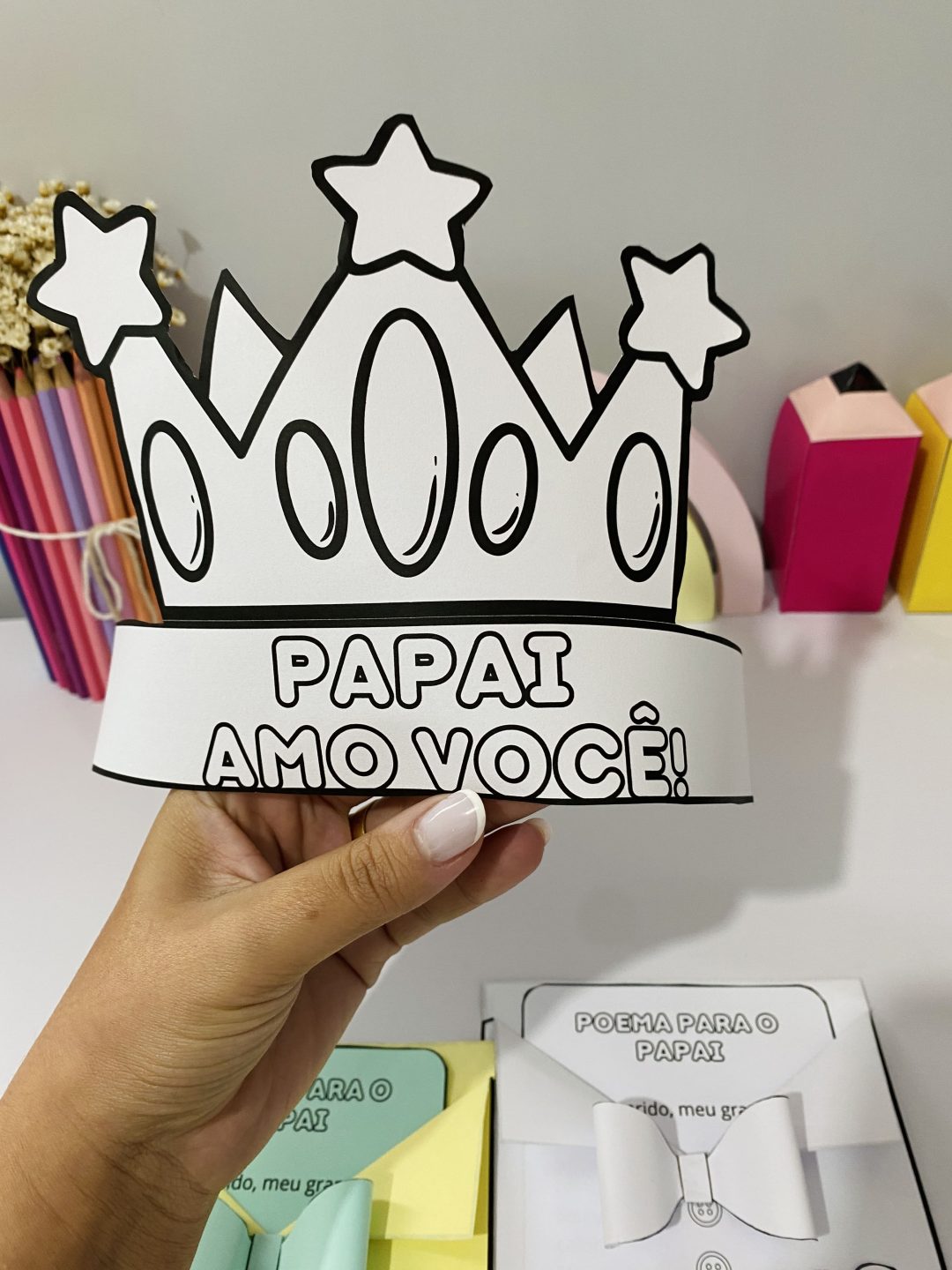 Cartão Interativo "Poema para o Papai" - Imagem 8