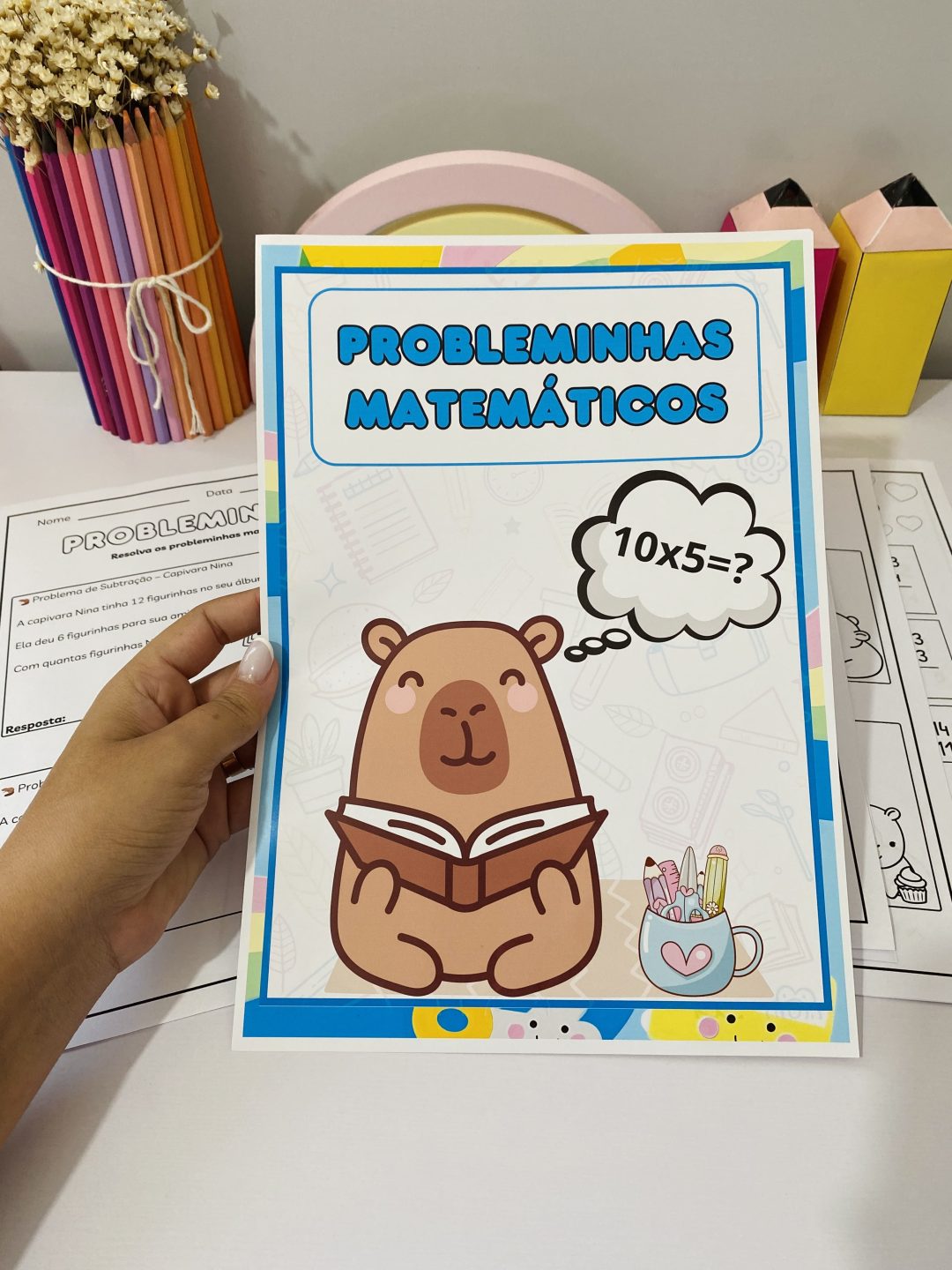 Problemas Matemáticos - Tema Capivara