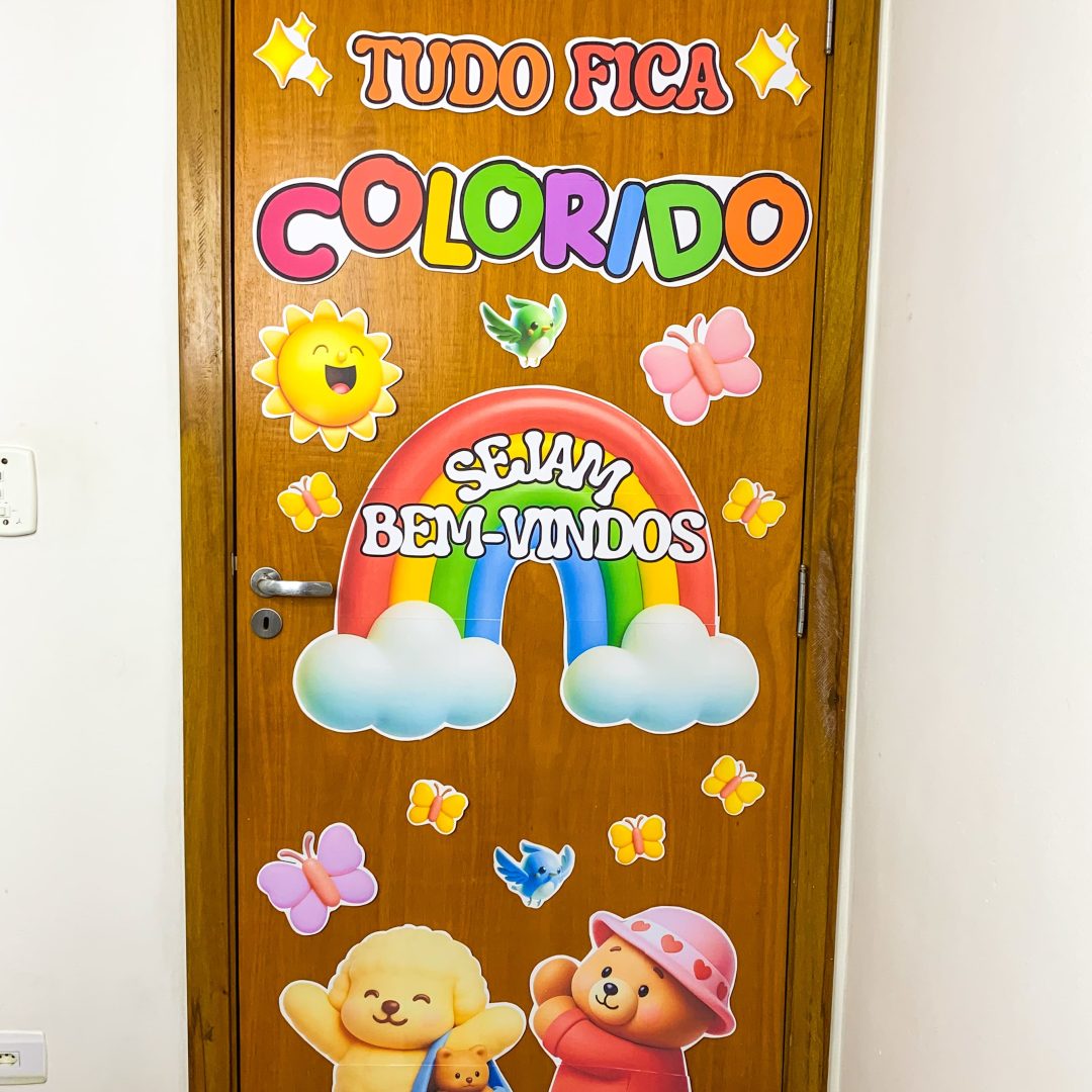 Painel de Porta Volta às Aulas - Bobbie Goods