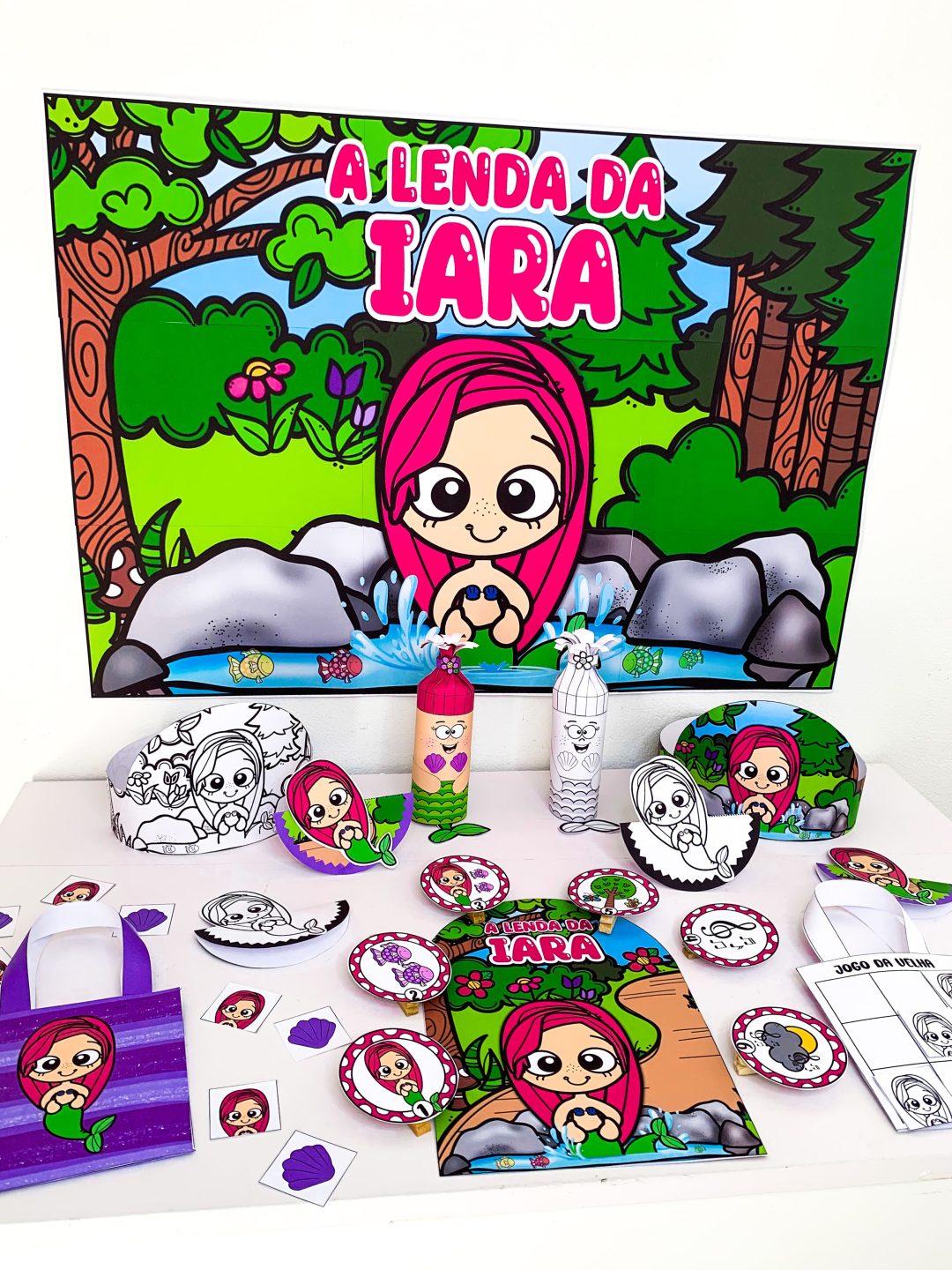 Kit Iara - Folclore - Imagem 8