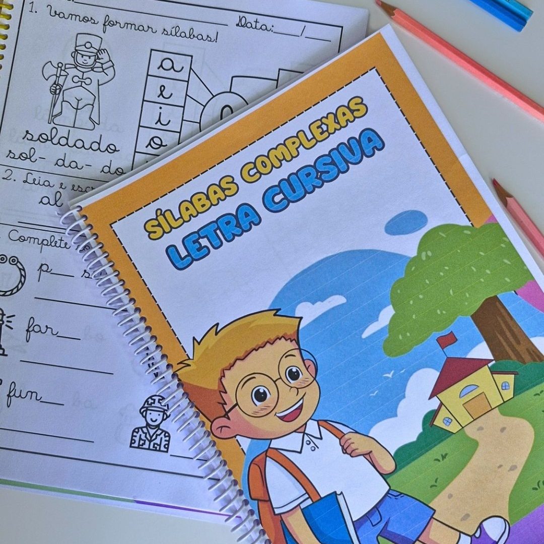 Apostila Sílabas Complexas - Letra Cursiva