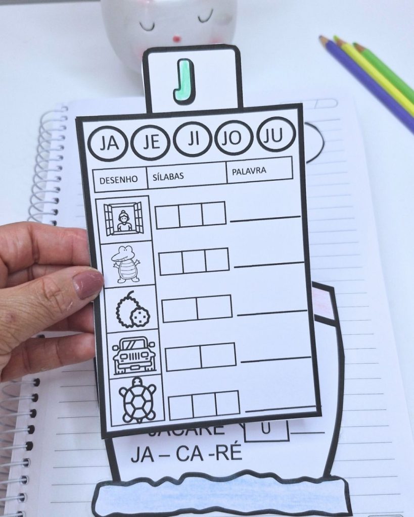 Sílabas Simples – Navio das Sílabas – Atividades Pedagógicas Criativas ...