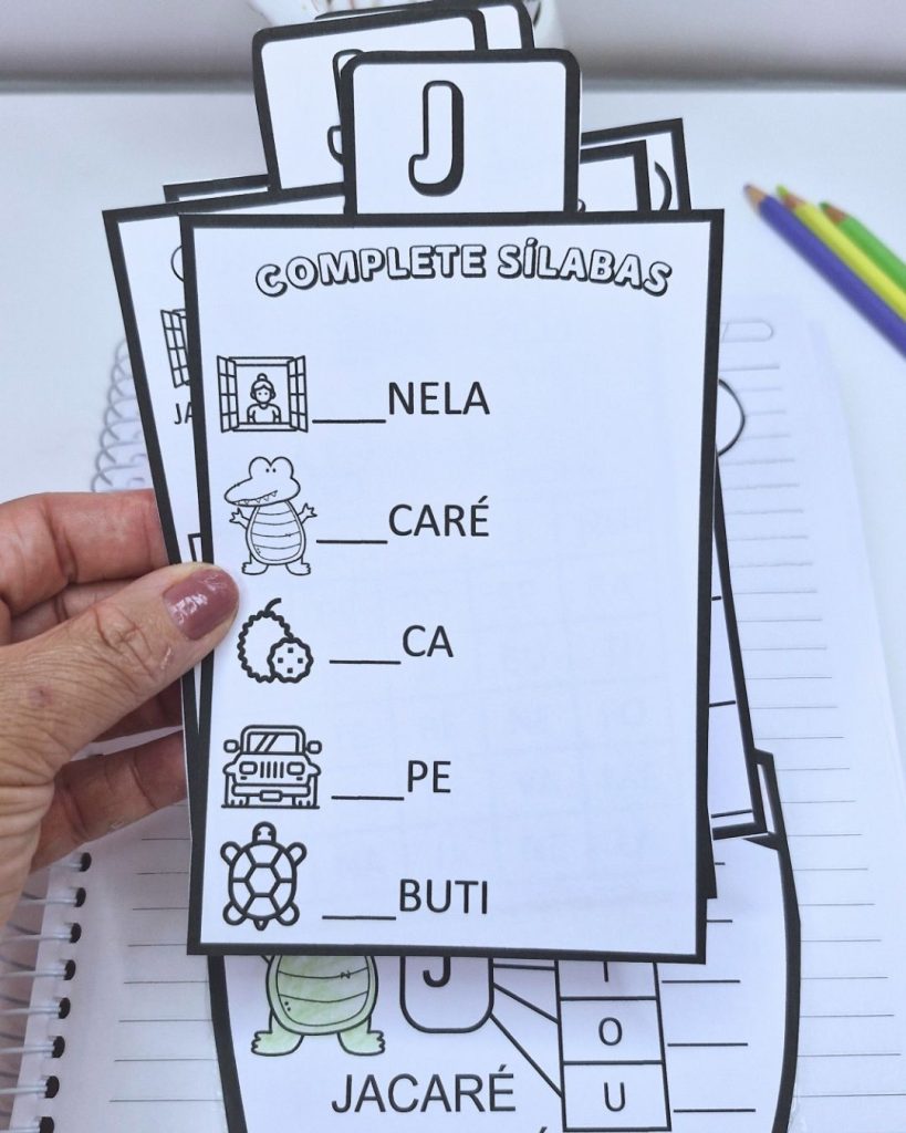 Sílabas Simples – Navio das Sílabas – Atividades Pedagógicas Criativas ...