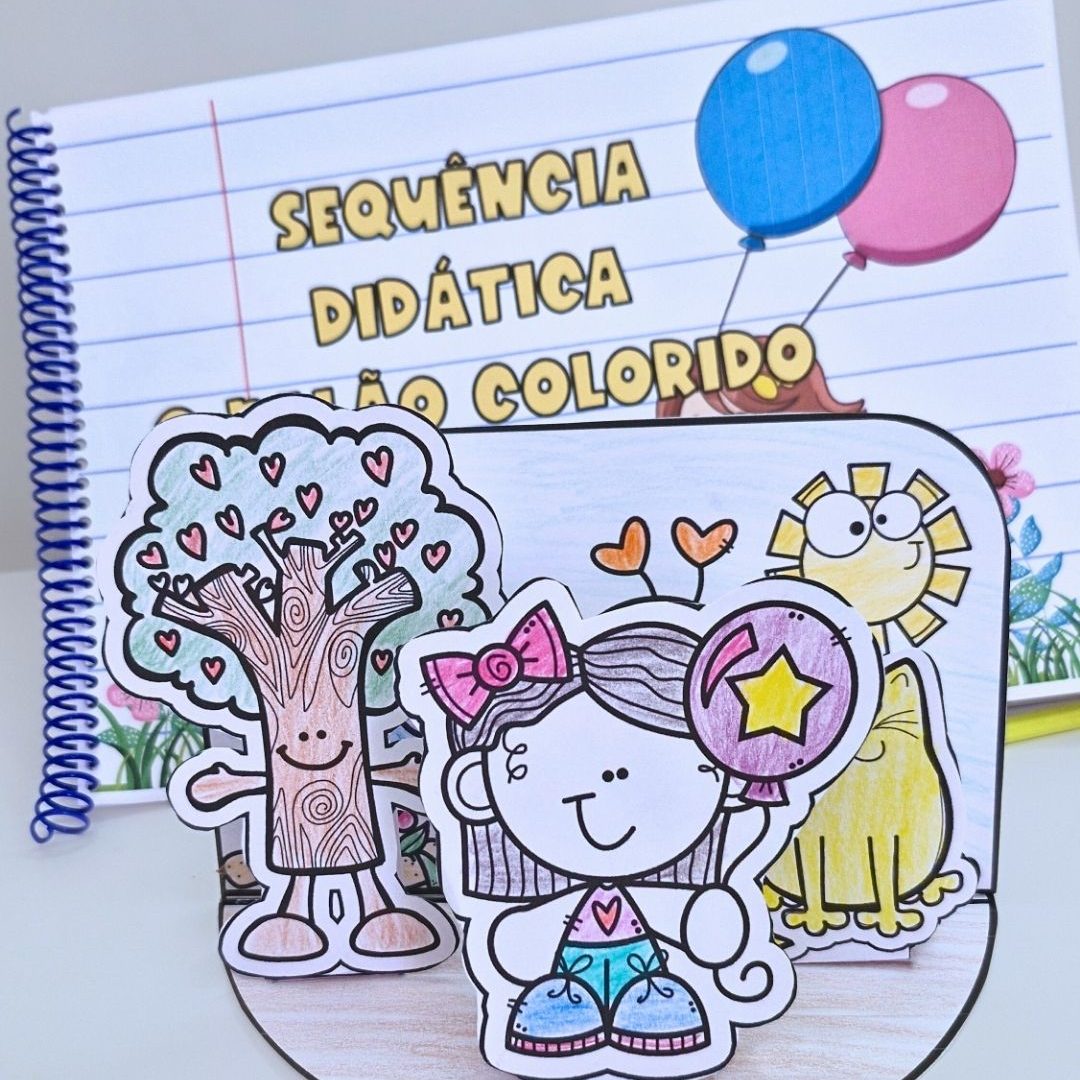 O Balão Colorido - Primavera