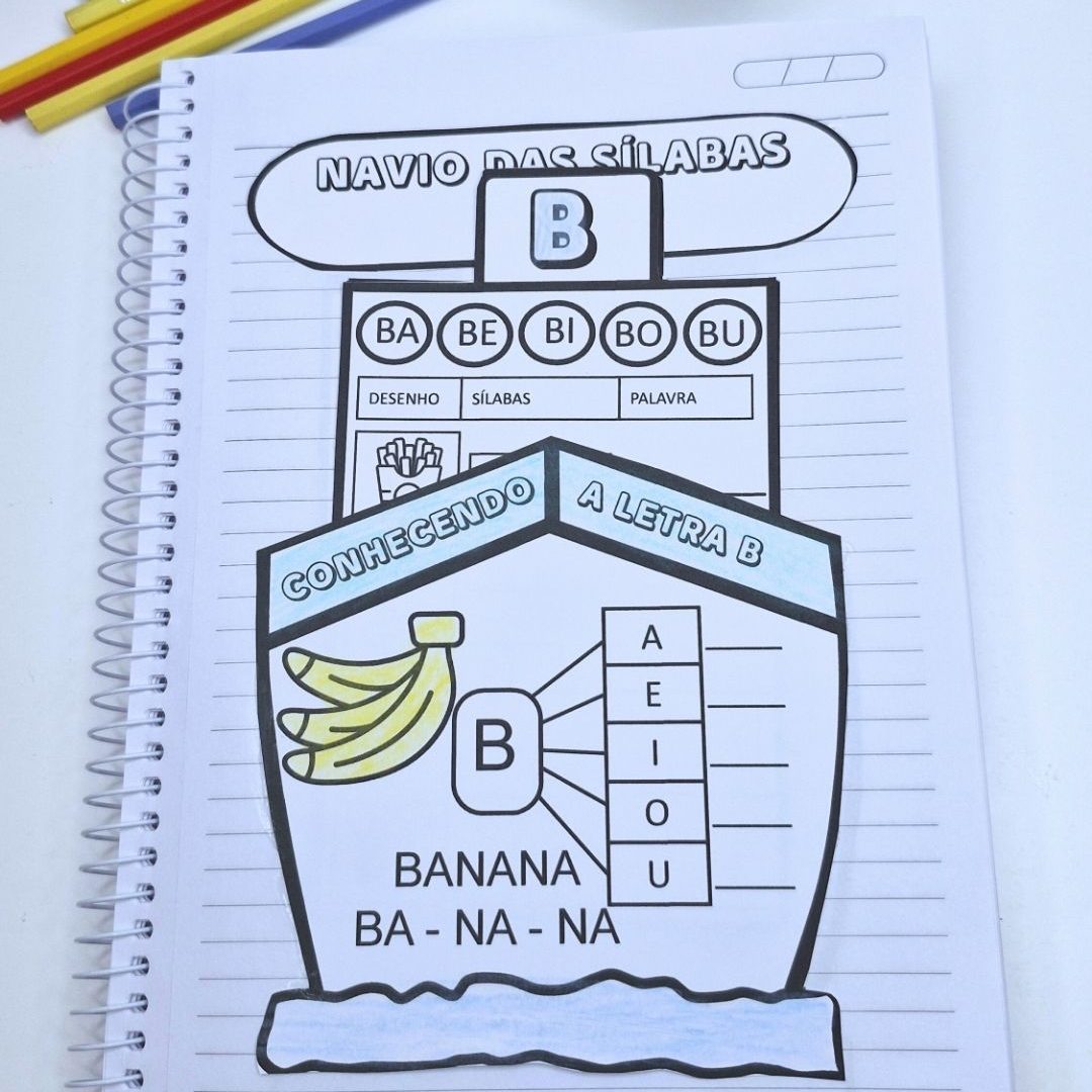 Sílabas Simples - Navio das Sílabas