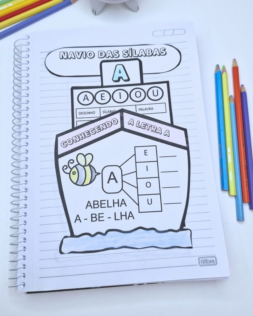 Sílabas Simples – Navio das Sílabas – Atividades Pedagógicas Criativas ...