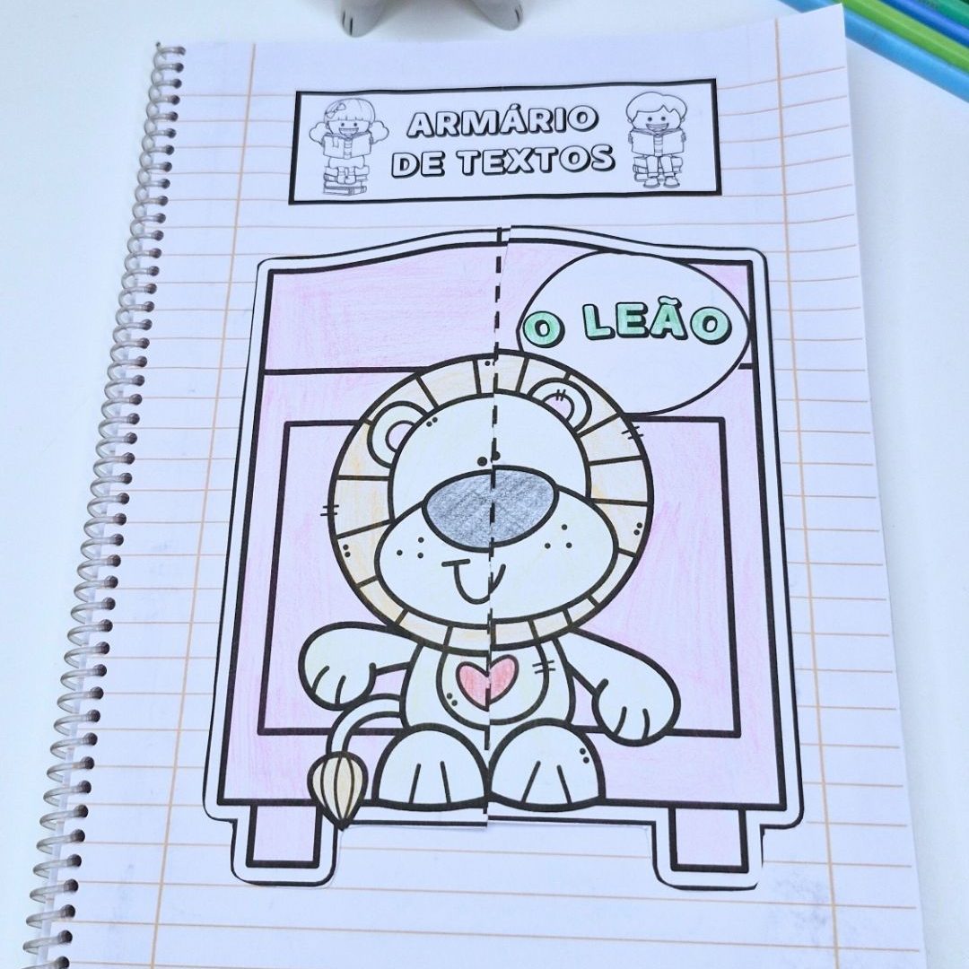Armário de Textos - Leitura e Interpretação
